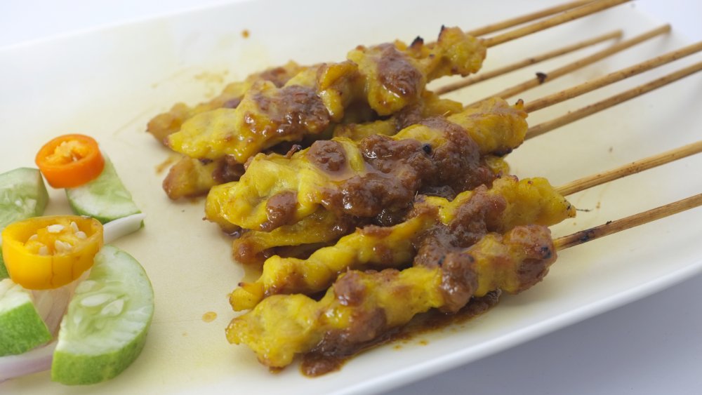 Pork satay