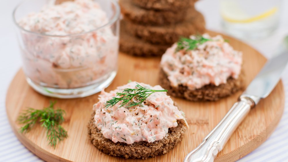 Salmon mousse