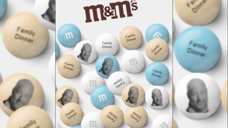 Andrew Zimmern personalized M&Ms