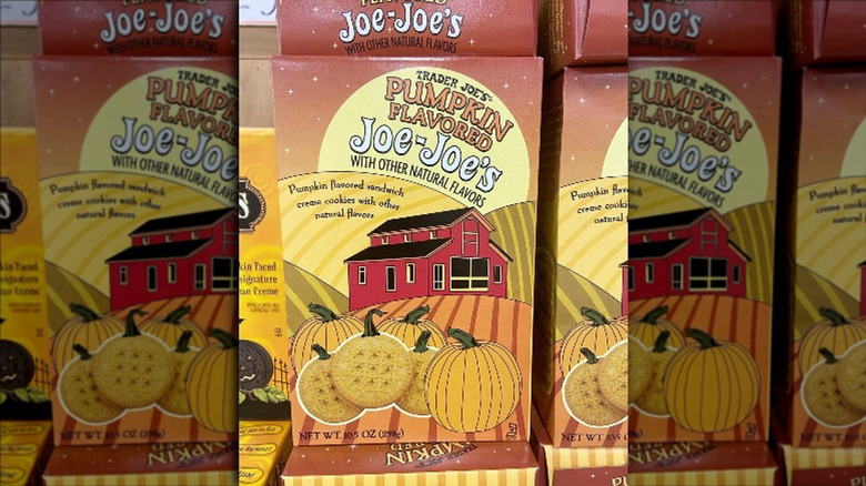 Joe-Joe's pumpkin cookies