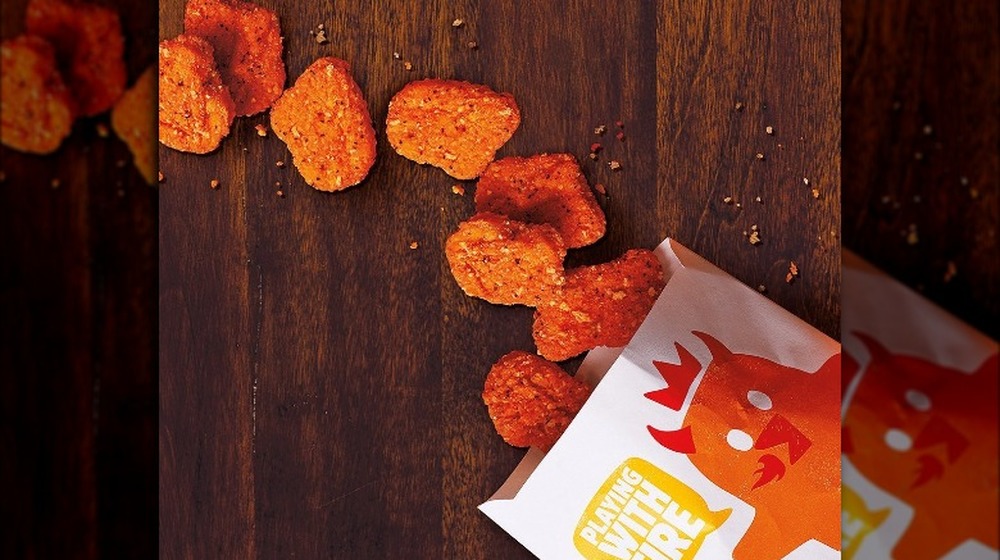 Burger King spicy chicken nuggets