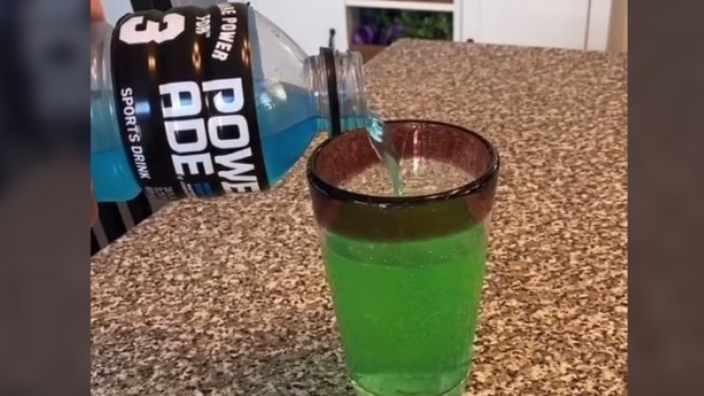 DIY Baja Blast hack with powerade