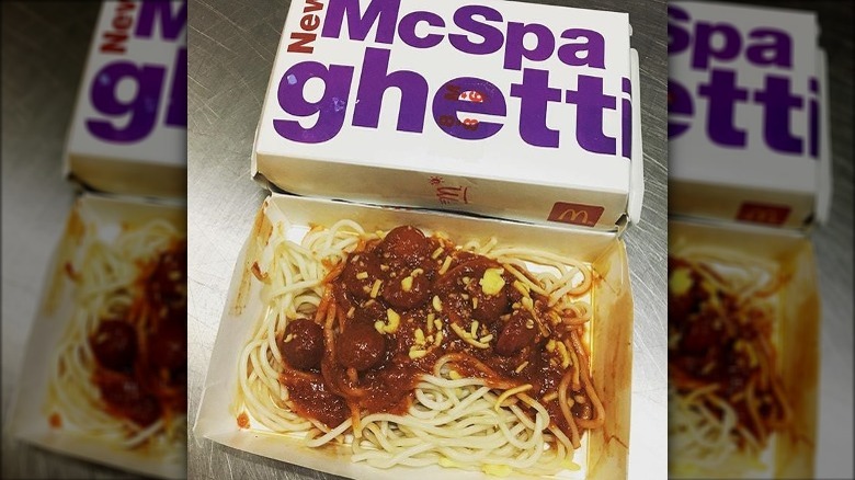 McSpaghetti in box