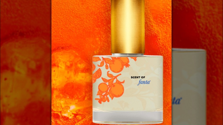 View of new Fanta fragrance