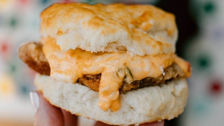 Bojangles chicken filet biscuit