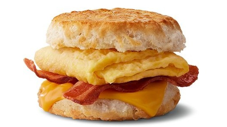 Mcdonalds bacon egg cheese biscuit