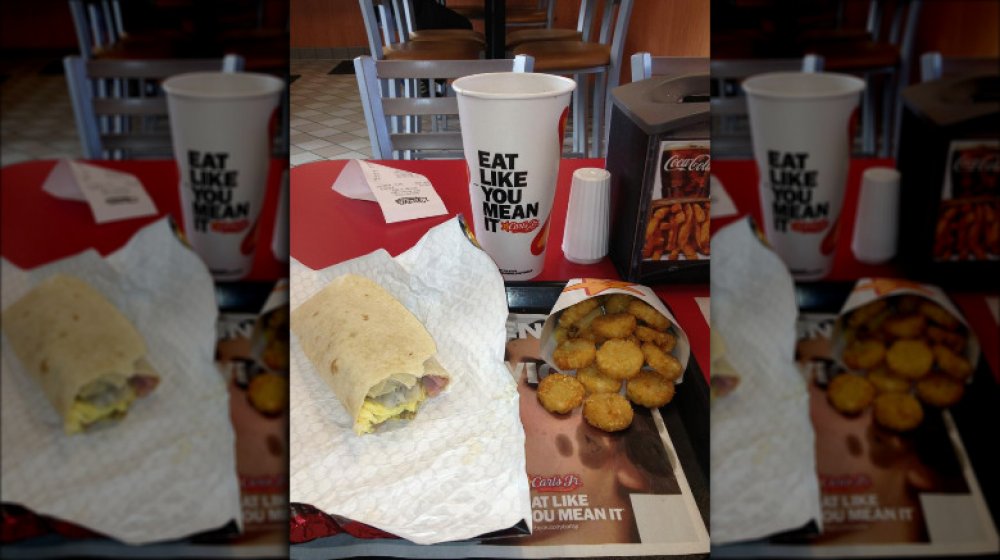 Carl's Jr.'s Big Country Breakfast Burrito