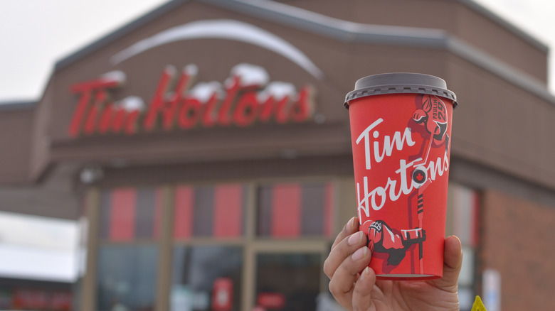 Tim Hortons coffee