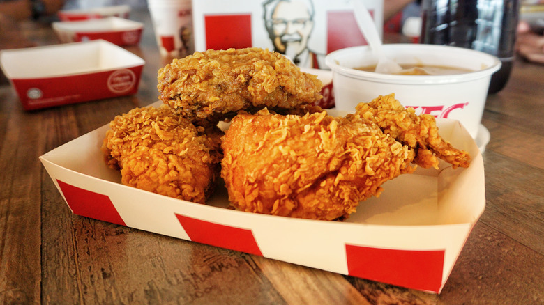 3-piece KFC chicken