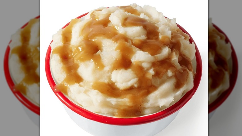 KFC mashed potatoes and gravy