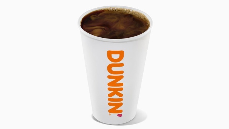 Dunkin' coffee cup