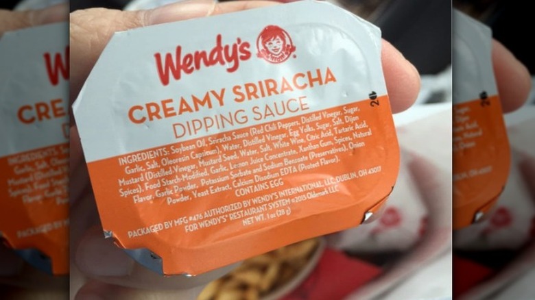 Wendy's Creamy Sriracha Sauce