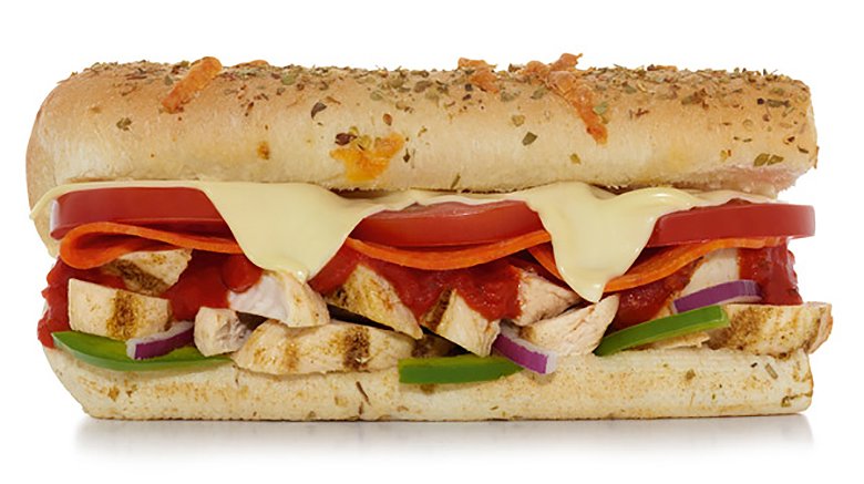 Chicken pizziola sub