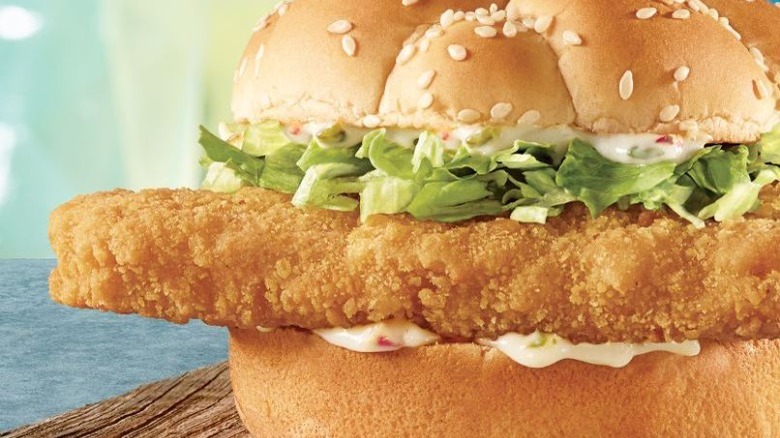 Arby's crispy fish sandwich