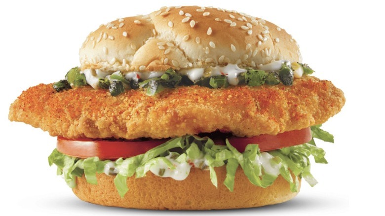 Arby's spicy fish sandwich