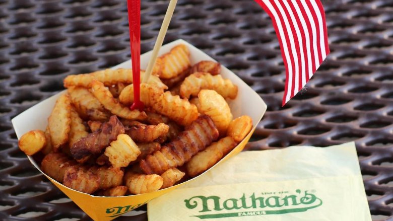 Nathan's Famous fries