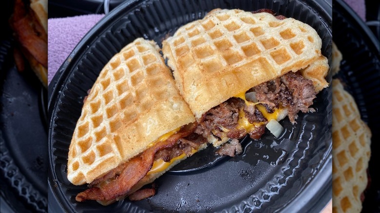 the waffle house sandwich