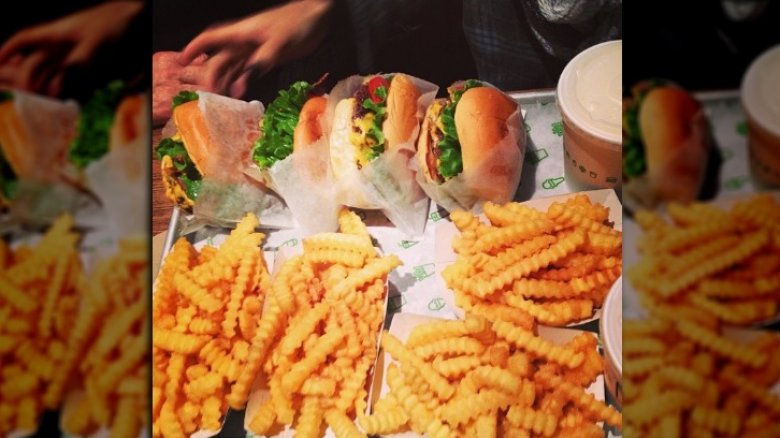 Shake Shack burger