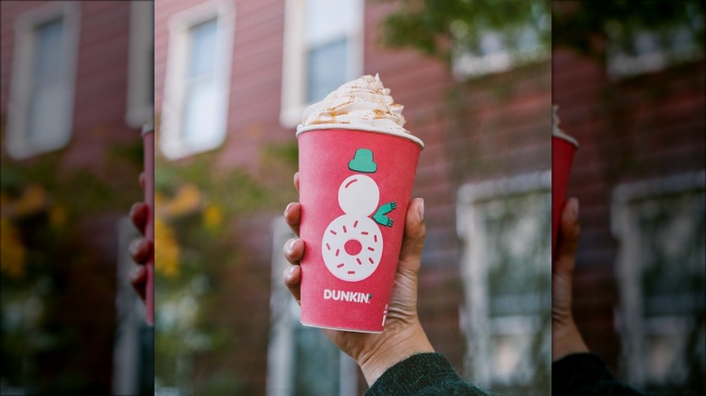 Dunkin toasted white chocolate latte