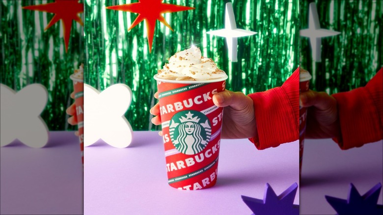 Starbucks chestnut praline latte