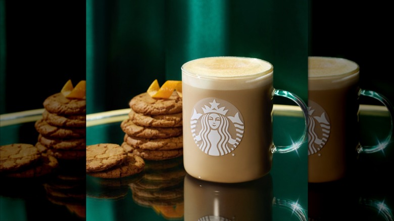 Starbucks oleato gingerbread latte