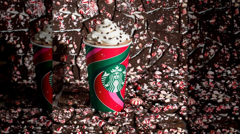 Starbucks peppermint mocha