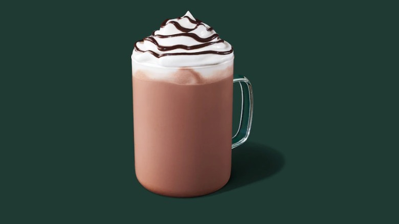 Starbucks hot chocolate