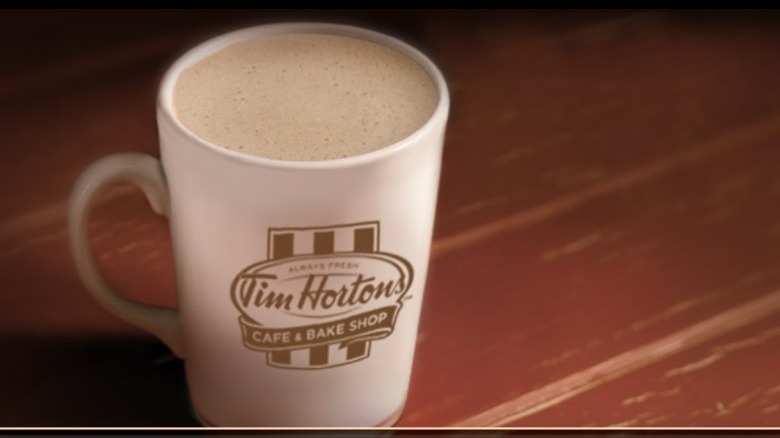 Tim Hortons hot chocolate