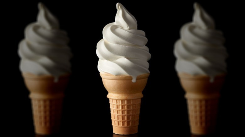 McDonald's Vanilla ice cream cone