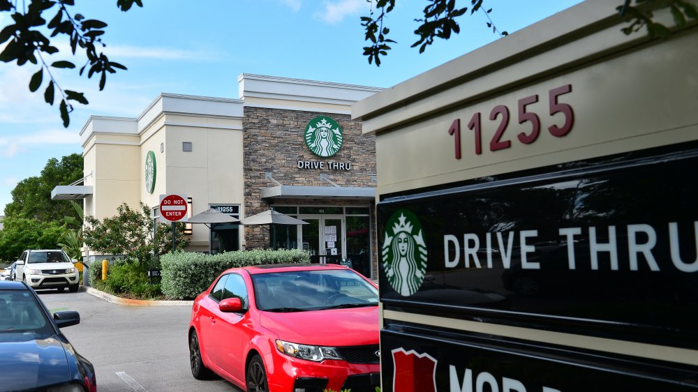 Starbucks drive-thru