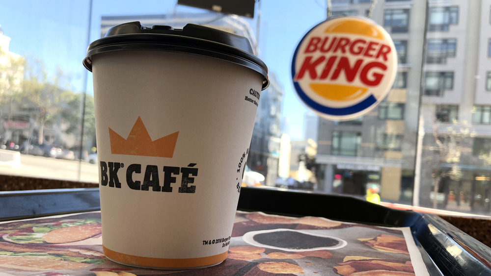 Burger King's coffee