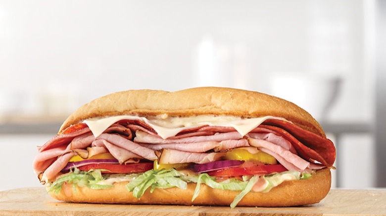 Arby's Loaded Italian Sandwich