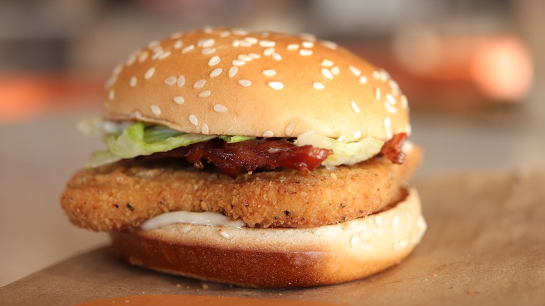 burger king chicken sandwich