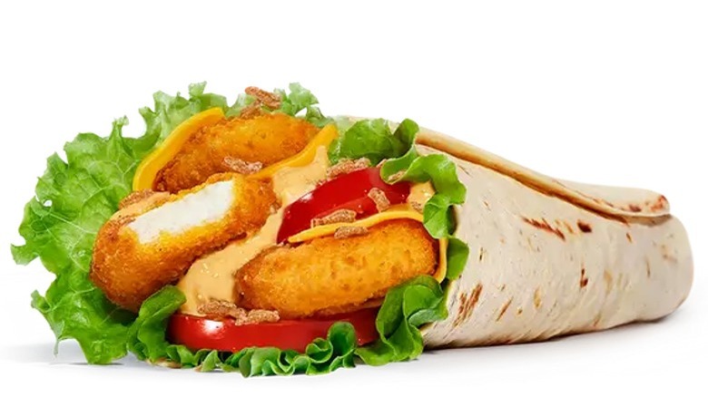 Burger King Wrap Crousty Chèvre