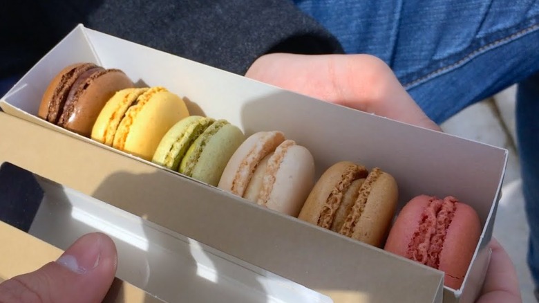 box of McDonald's Macarons