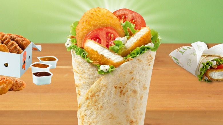 McDonald's McWrap Chèvre