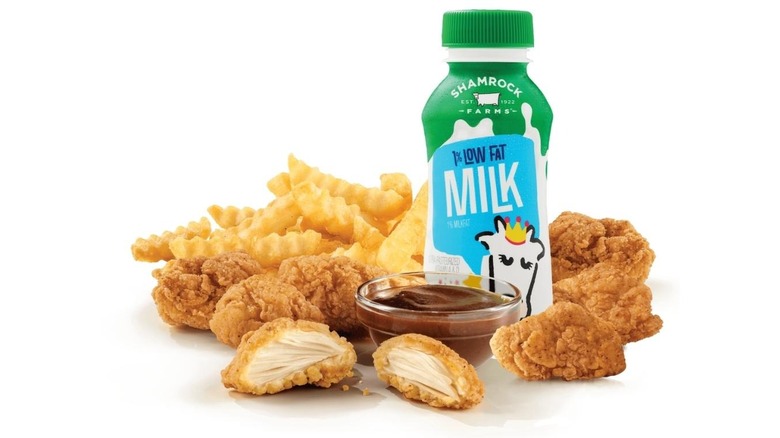 Arby's chicken nuggets kids' meal