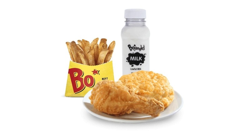 Bojangles' chicken leg kids' combo