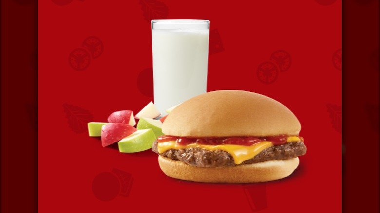 Wendy's cheeseburger kids' meal