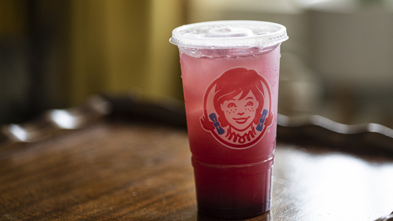 Wendy's blueberry pomegranate lemonade