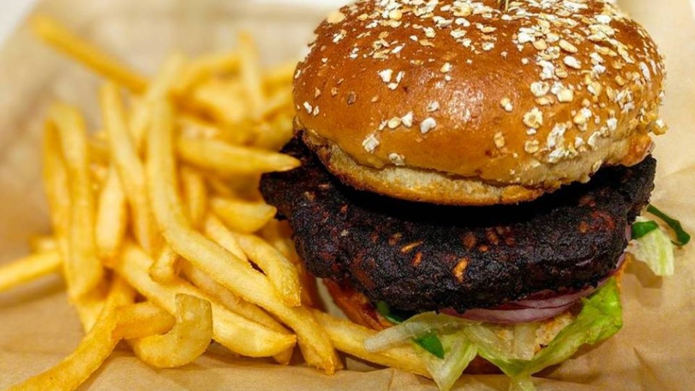 Burger 21 - Black Bean Burger