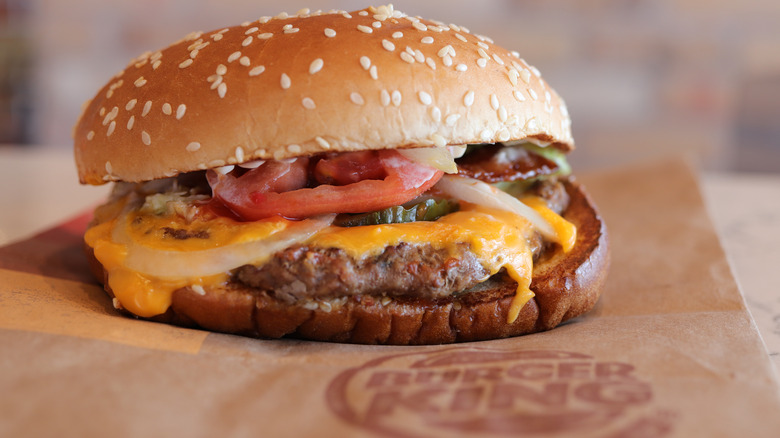 Burger King burger