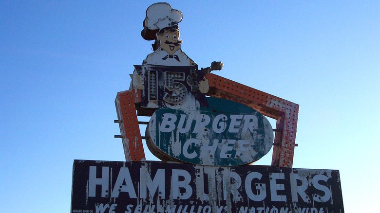 Burger Chef sign