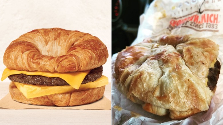 Burger King Croissan'wich