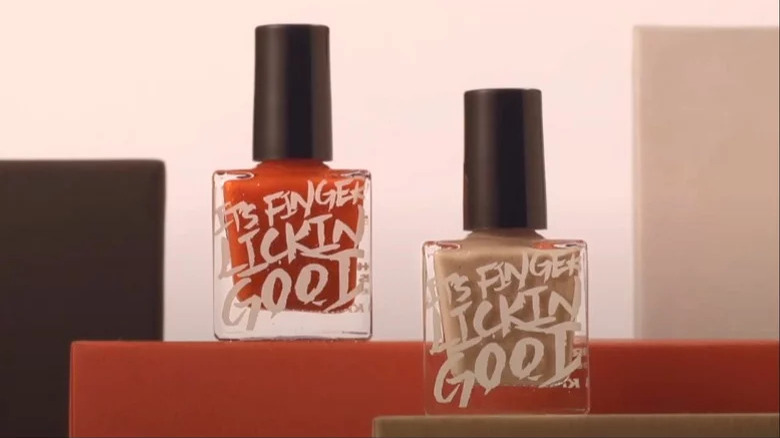 KFC edible nail polish 