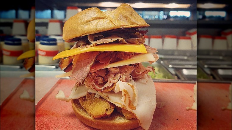 Arby's Meat Mountain sandwich