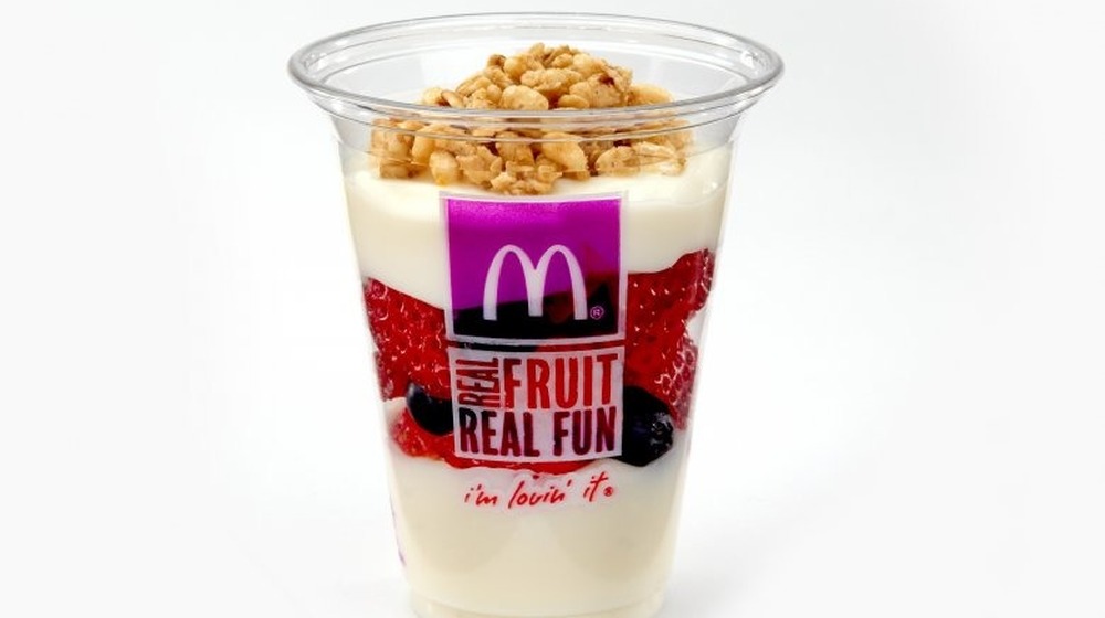 McDonald's Fruit 'n Yogurt Parfait