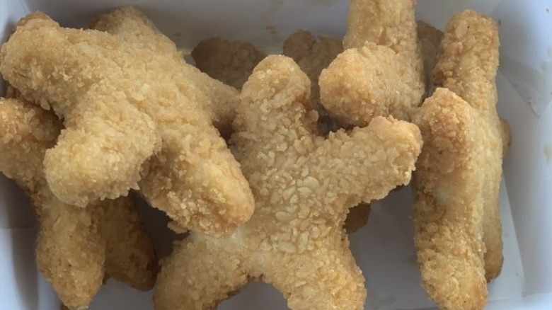 Order of Carl's Jr. chicken stars