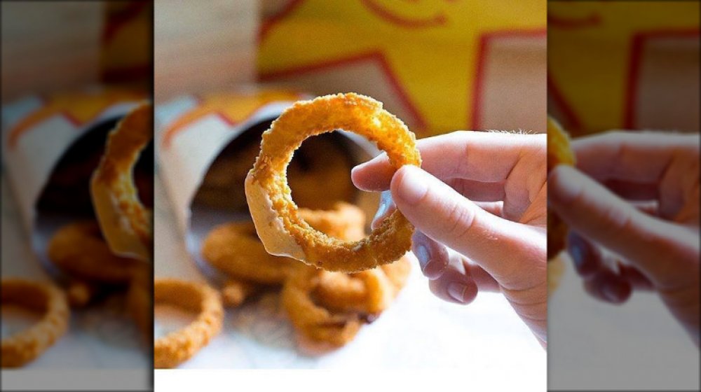 Carl's Jr. onion rings