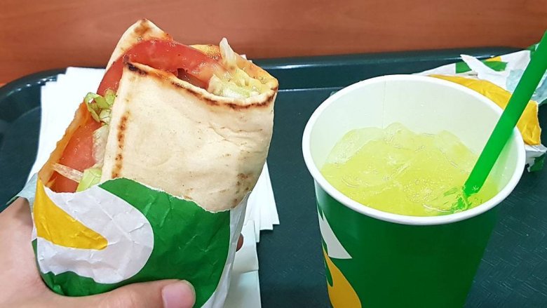 Subway Meatball Flatbread